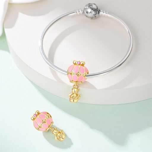 Rainbow Cloud Bead Silver-plated DIY Jewelry Findings