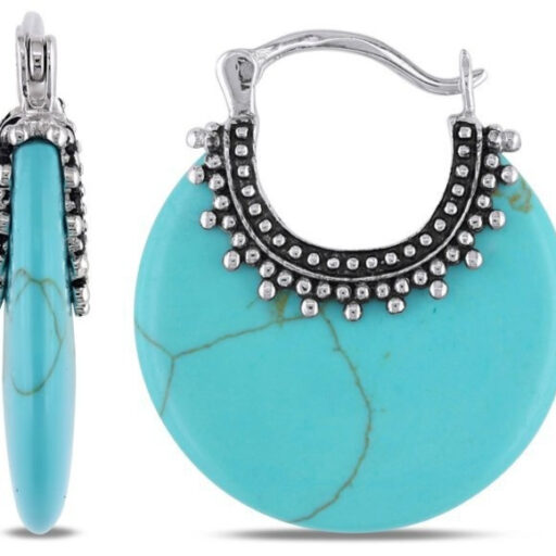 Retro Simple Women's Ring Earrings