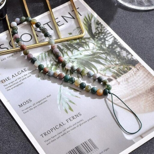 Fashionable Natural Stone Bead Necklace