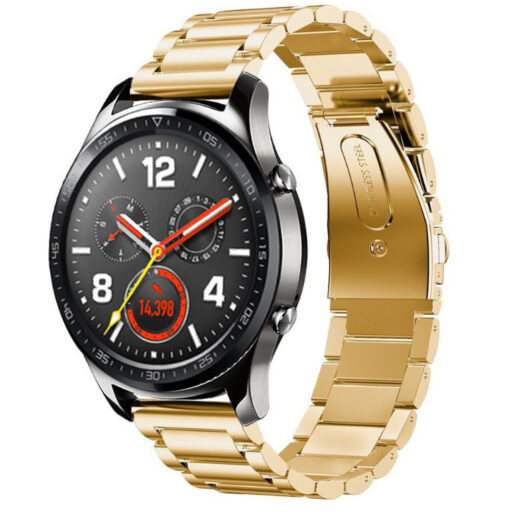 Smart Watch Three Beads Stainless Steel Metal Strap Jewelry Buckle